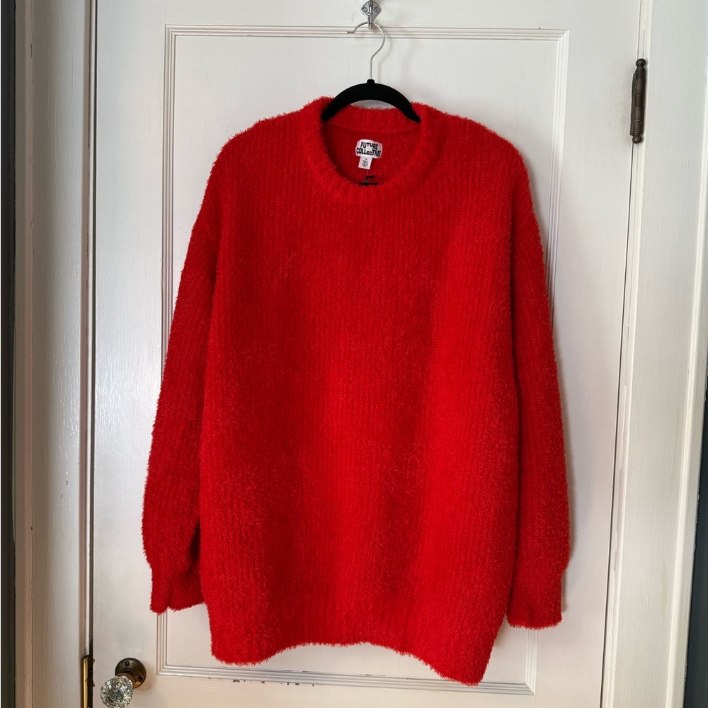 Cozy Red Sweater